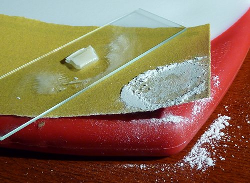 Thin
                          section grinding